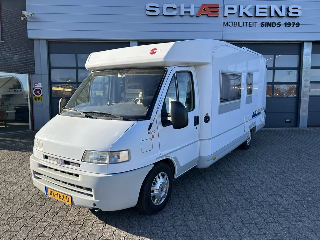 Fiat Ducato Burstner T618 Harmony | 4 pers | Vast bed